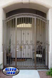 Iron gates, Iron gates Las Vegas, Security gates, Security screens, Security doors, Courtyard gates, Iron fence, Metal gates, Side yard gates, Rv gates, Double gates, Single gates, Driveway gates, Electric gates, Wrought iron gates, Iron works, Stair railing, Iron railings
